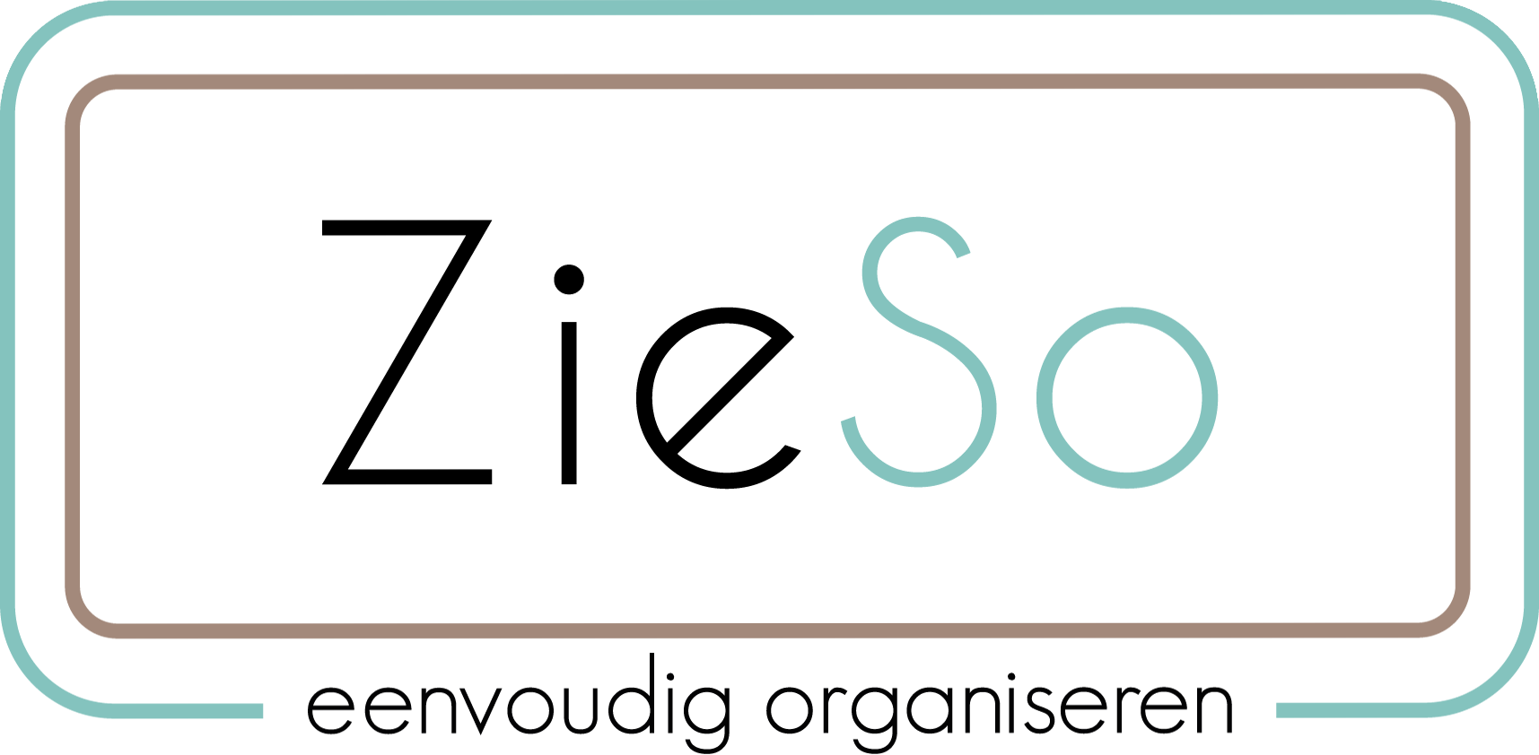 Logo ZieSo, eenvoudig organiseren